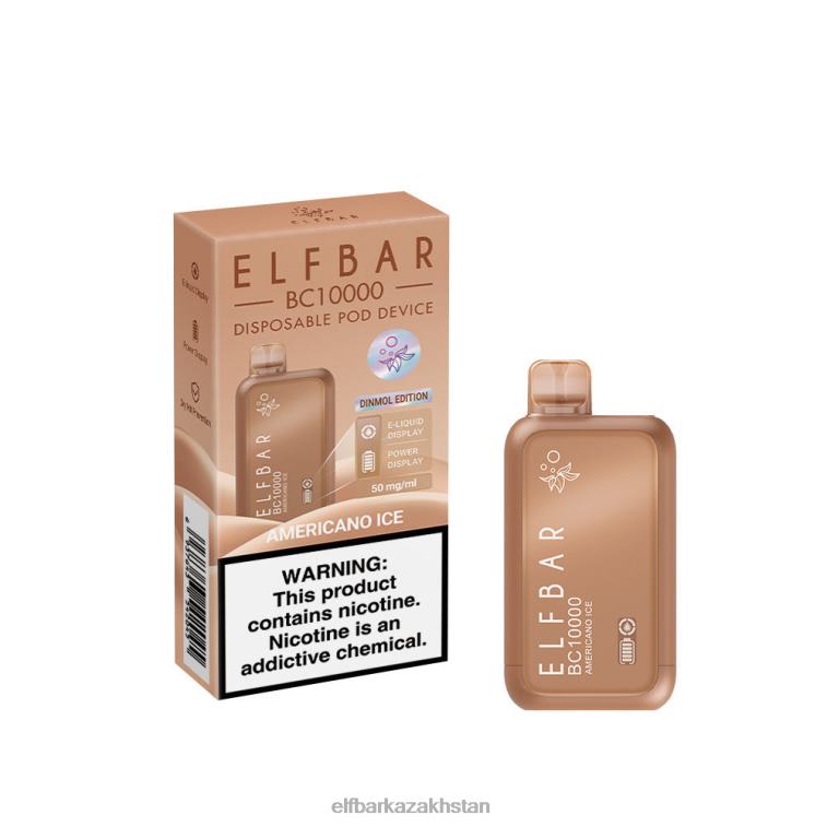 Best Flavor Disposable Vape BC10000 Ice Series ELFBAR Americano Ice 8L8623