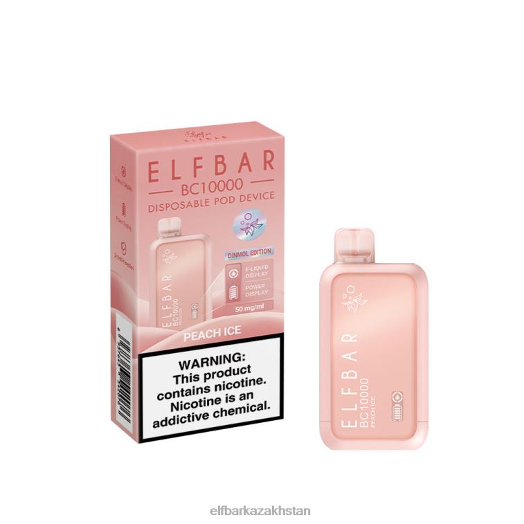 Best Flavor Disposable Vape BC10000 Ice Series ELFBAR Peach Ice 8L8627