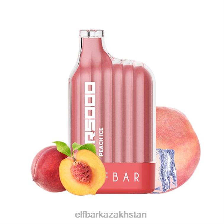 Best Flavor Disposable Vape CR5000 Ice Series ELFBAR Peach Ice 8L86220
