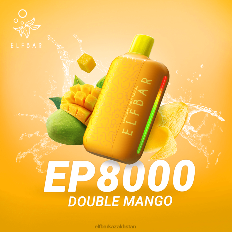 Disposable Vape New EP8000 Puffs ELFBAR Double Mango 8L86268