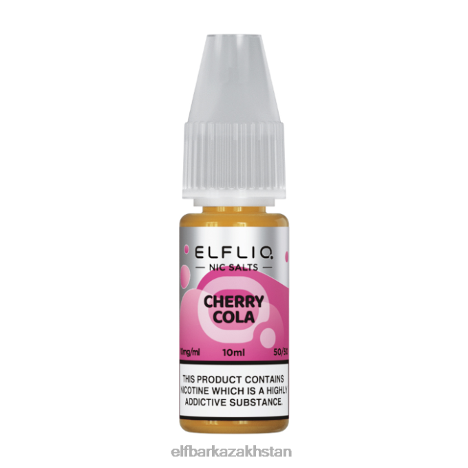 CV4D3197 ELFBAR ElfLiq Nic Salts - Cherry Cola - 10ml-20 mg/ml Original