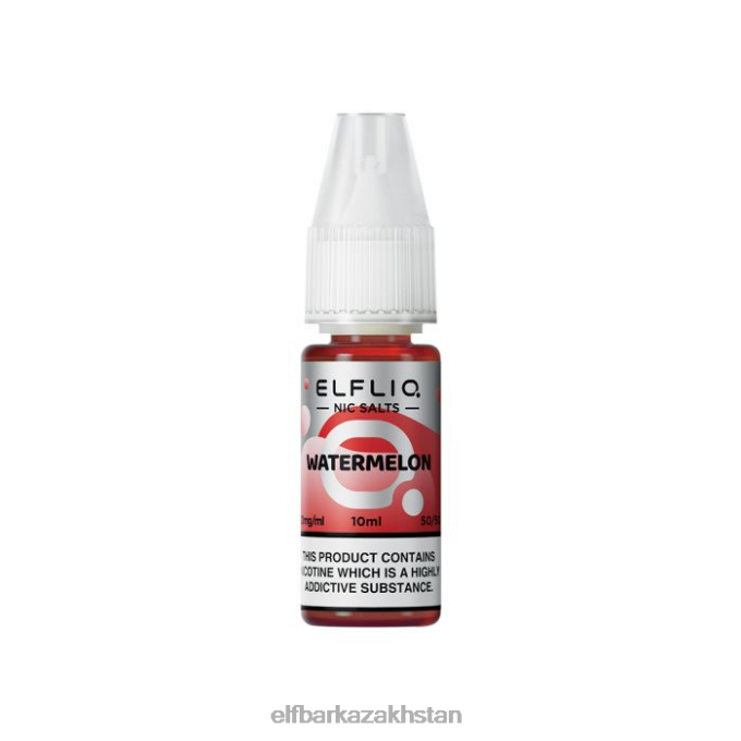 CV4D3204 ELFBAR ELFLIQ Watermelon Nic Salts - 10ml-10 mg/ml Original