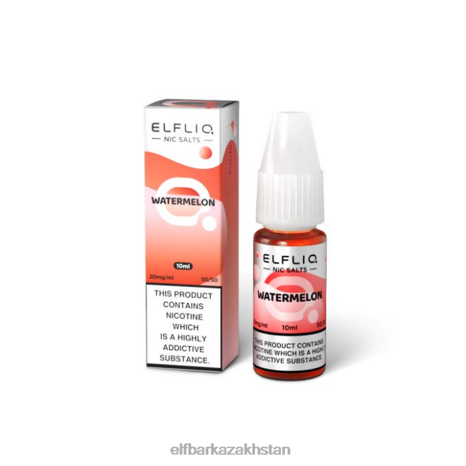 CV4D3205 ELFBAR ELFLIQ Watermelon Nic Salts - 10ml-20 mg/ml Original