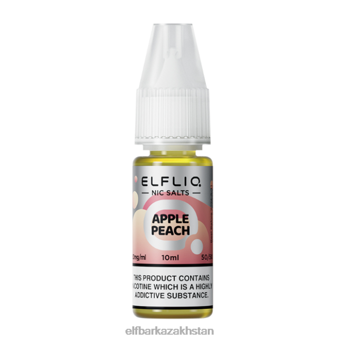 CV4D3220 ELFBAR ELFLIQ Apple Peach Nic Salts - 20ml-20 mg/ml Original