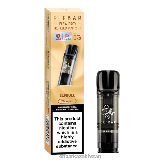 CV4D3101 ELFBAR ELFA PRO Prefilled Pods - 20mg - 2PK Elf Turbo