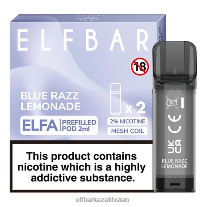 CV4D3129 ELFBAR Elfa Pre-Filled Pod - 2ml - 20mg (2 Pack) Strawberry Raspberry Cherry Ice