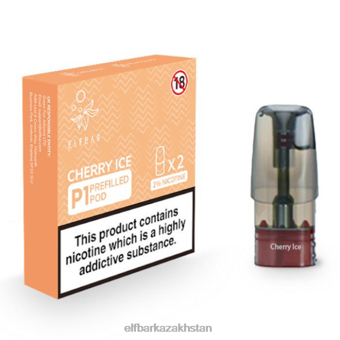 CV4D3156 ELFBAR Mate 500 P1 Pre-Filled Pods - 20mg (2 Pack) Cherry Ice