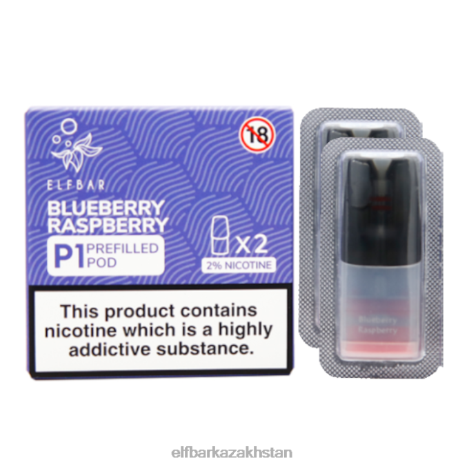 CV4D3168 ELFBAR Mate 500 P1 Pre-Filled Pods - 20mg (2 Pack) Xenon Original