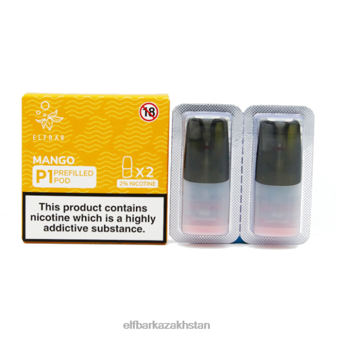 CV4D3168 ELFBAR Mate 500 P1 Pre-Filled Pods - 20mg (2 Pack) Xenon Original