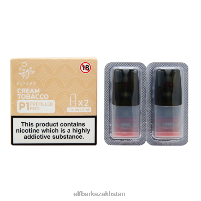 CV4D3168 ELFBAR Mate 500 P1 Pre-Filled Pods - 20mg (2 Pack) Xenon Original