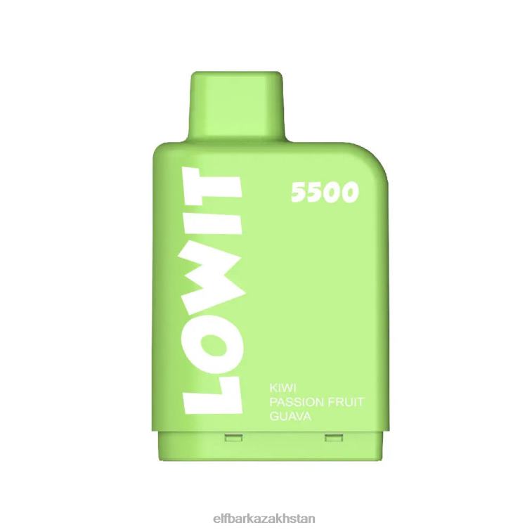 Prefilled Pod LOWIT 5500 Puffs 2%Nic ELFBAR Cherry Grape Lemonade 8L862148